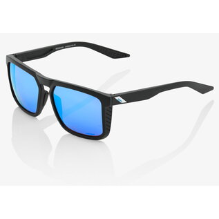 100% 100% RENSHAW - Matte Black - HiPER Blue Multilayer Mirror Lens