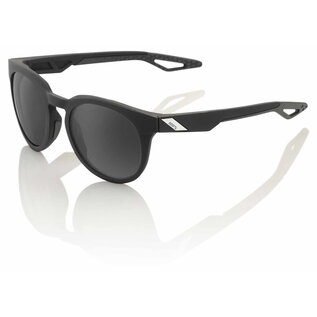 100% 100% CAMPO - Soft Tact Black - Grey PEAKPOLAR Lens