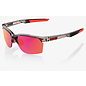 100% 100% SPORTCOUPE® - Polished Translucent Crystal Smoke - Purple Multilayer Mirror Lens