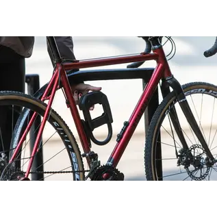 HIPLOK Hiplok DXF Lock w/Frame Clip - Black