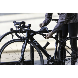 HIPLOK Hiplok DXF Lock w/Frame Clip - Black