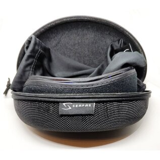 Serfas Serfas Legend Sunglasses Case with Spare Lenses  - Brown, Rose, and Clear