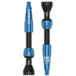 Lezyne Lezyne CNC TLR Presta Valve, 44mm - Blue