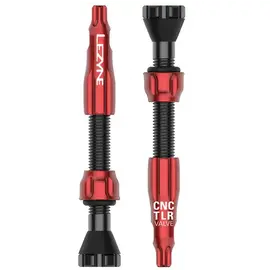 Lezyne CNC TLR Presta Valve, 44mm -  Red