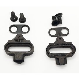 Shimano SM-SH51 Cleat Set without Cleat Nut - Bulk Packaging