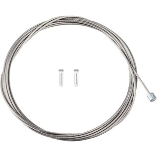 Jagwire JAGWIRE Slick Shifter Single Cable, Stainless - Shimano 1.1mm x 2300mm