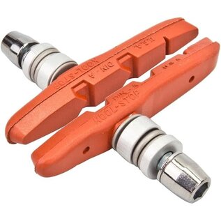 Kool-Stop Kool Stop Cantilever (Non-treaded) MTB Brake Pads - Salmon