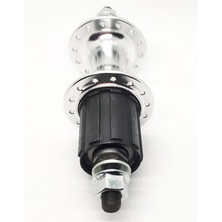 Dahon Dahon Rear Wheel HUB, 28H, 130mm OLD, Nutted - Silver