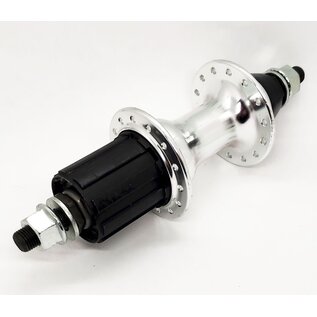 Dahon Dahon Rear Wheel HUB, 28H, 130mm OLD, Nutted - Silver