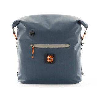 Brompton Brompton  Borough WP Roll Top Small - Navy/Grey