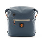 Brompton Brompton  Borough WP Roll Top Small - Navy/Grey