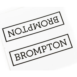 Brompton Brompton Decal - Standard - Black