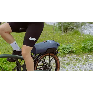 Brompton Brompton Borough WP Roller Rack Bag - Navy/Grey