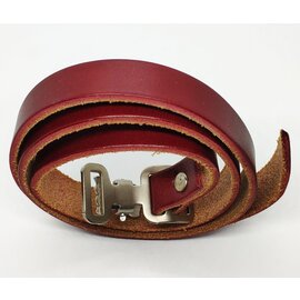 Brooks England Toe Strap  - Maroon