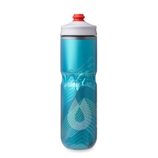 Polar Bottle Polar/Hydrapak, Surge Ascent, Water Bottle, 700ml / 24oz, Blue