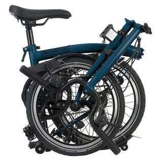 Brompton 2025 Brompton C Line Explore 6-speed - High - Ocean Blue