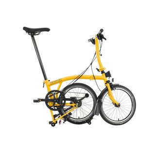 Brompton 2025 Brompton C Line Explore 6-speed - Low - Bumblebee Yellow