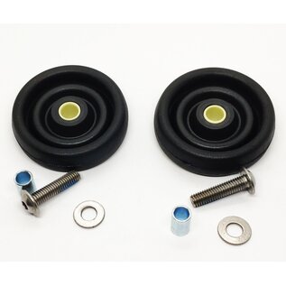 Brompton Brompton Large Rollers - set of 2 with fittings