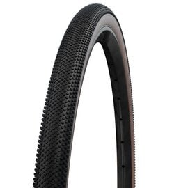 Schwalbe 406-54 Schwalbe G-One Allround Tire, 20x2.10 Bronze Skin, Super Ground, Tubeless, Evolution, Addix SpeedGrip, Folding