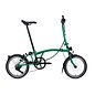 Brompton 2026 Brompton C Line Explore 12-speed - High/Rack - Palm Green/Black