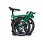 Brompton 2026 Brompton C Line Explore 12-speed - High/Rack - Palm Green/Black