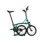 Brompton 2026 Brompton C Line Explore 12-speed - High/Rack - Palm Green/Black