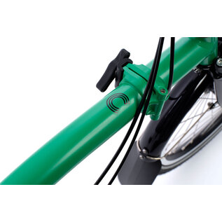 Brompton 2026 Brompton C Line Explore 12-speed - High/Rack - Palm Green/Black