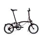 Brompton 2026 Brompton C Line Urban 4-speed - Mid/Rack - Red Plum