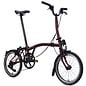 Brompton 2026 Brompton C Line Urban 4-speed - Mid/Rack - Red Plum