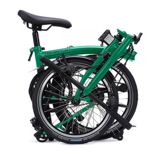 Brompton 2026 Brompton C Line Urban 4-speed - Low - Palm Green/Black
