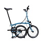 Brompton 2026 Brompton C Line Explore 12-speed - Mid/Rack - Cloud Metallic