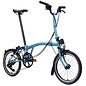 Brompton 2026 Brompton C Line Explore 12-speed - Mid/Rack - Cloud Metallic