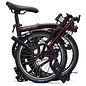 Brompton 2026 Brompton C Line Explore 12-speed - High/Rack - Red Plum