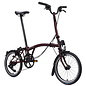 Brompton 2026 Brompton C Line Explore 12-speed - High/Rack - Red Plum