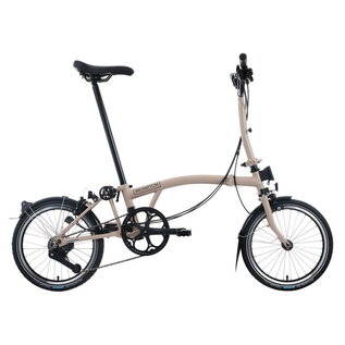 Brompton 2026 Brompton C Line Explore 12-speed - Mid/Rack - Dune Sand