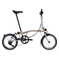 Brompton 2026 Brompton C Line Explore 12-speed - Mid/Rack - Dune Sand