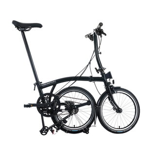 Brompton 2026 Brompton C Line Explore 12-speed - Low/Rack - Black