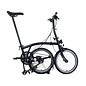 Brompton 2026 Brompton C Line Explore 12-speed - Low/Rack - Black