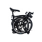 Brompton 2026 Brompton C Line Explore 12-speed - Low/Rack - Black