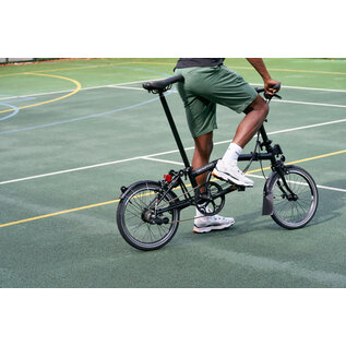 Brompton 2026 Brompton C Line Explore 12-speed - Low/Rack - Black