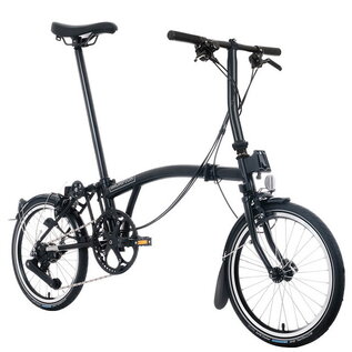 Brompton 2026 Brompton C Line Explore 12-speed - Low/Rack - Black