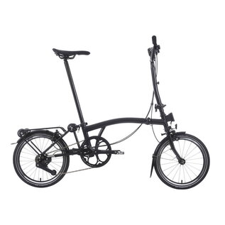 Brompton 2026 Brompton P Line Explore 12-speed - High/Rack - Midnight Black
