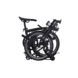 Brompton 2026 Brompton P Line Explore 12-speed - High/Rack - Midnight Black