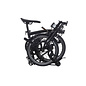 Brompton 2025 Brompton P Line Explore 12-speed - High/Rack - Midnight Black