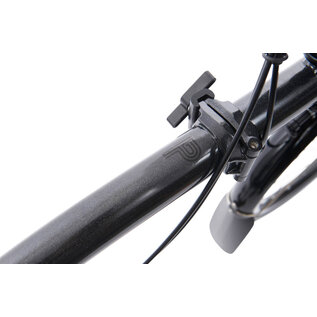 Brompton 2026 Brompton P Line Explore 12-speed - High/Rack - Midnight Black