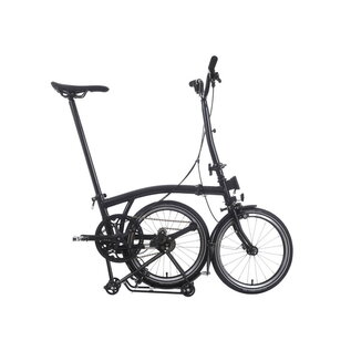 Brompton 2026 Brompton P Line Explore 12-speed - High/Rack - Midnight Black