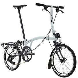 Brompton P Line 4 speed - Low/Rack - Lunar Ice