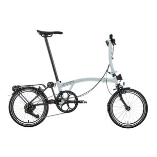 Brompton 2026 Brompton P Line Urban 4-speed - Low/Rack - Lunar Ice