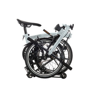 Brompton 2026 Brompton P Line Urban 4-speed - Low/Rack - Lunar Ice