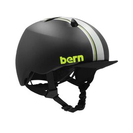 Bern Nino DVRT - Matte Black / Racing Stripe